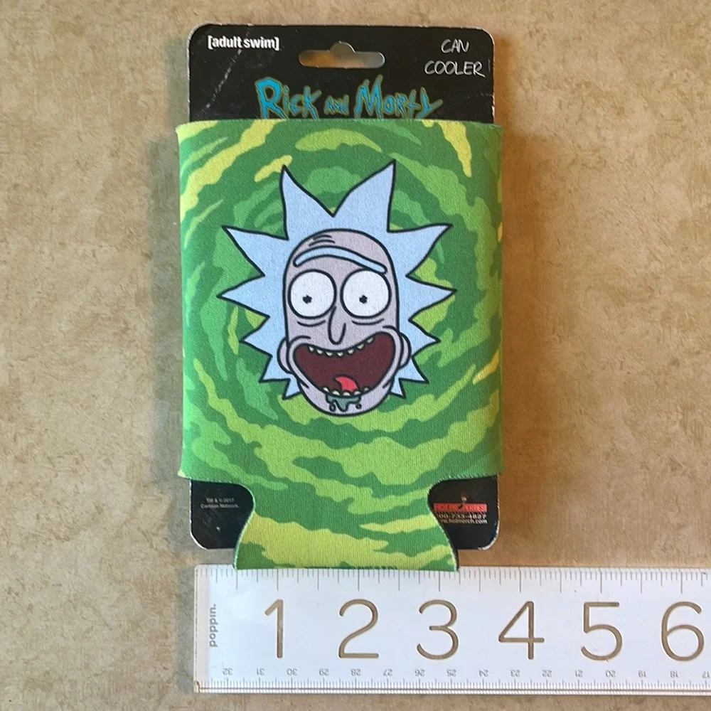 Rick and Morty Money Clip and Drink Koozie Bundle